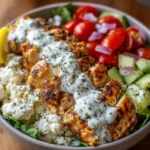 Lemon Pepper Ranch Chicken Cottage Cheese Bowls