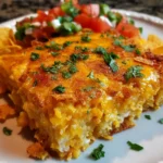 Cheesy Hashbrown Dorito Casserole