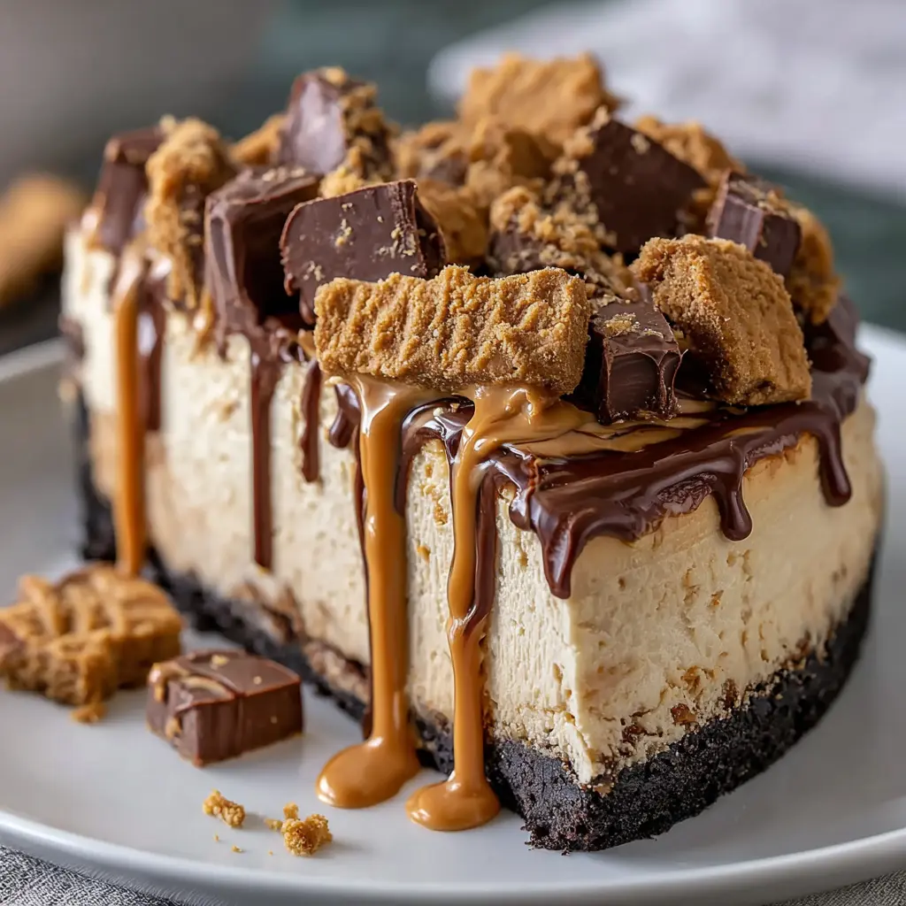 Reese’s No-Bake Peanut Butter Cheesecake