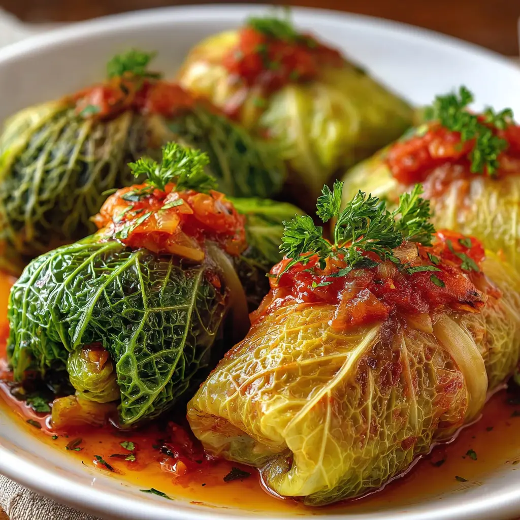 Cabbage Rolls: Tender Leaves Stuffed with Savory Meat
