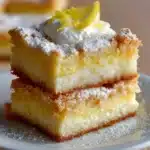 Lemon Angel Cake Bars