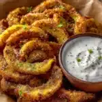 Crispy Fried Banana Peppers with Ranch Dip
