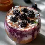 Homemade Blackberry Coconut