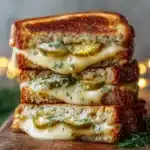 The Best Dill Pickle Grilled Cheese
