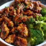 Bourbon Chicken & Broccoli