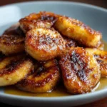 Pan Fried Cinnamon Bananas