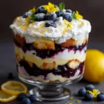 Lemon Blueberry Trifle