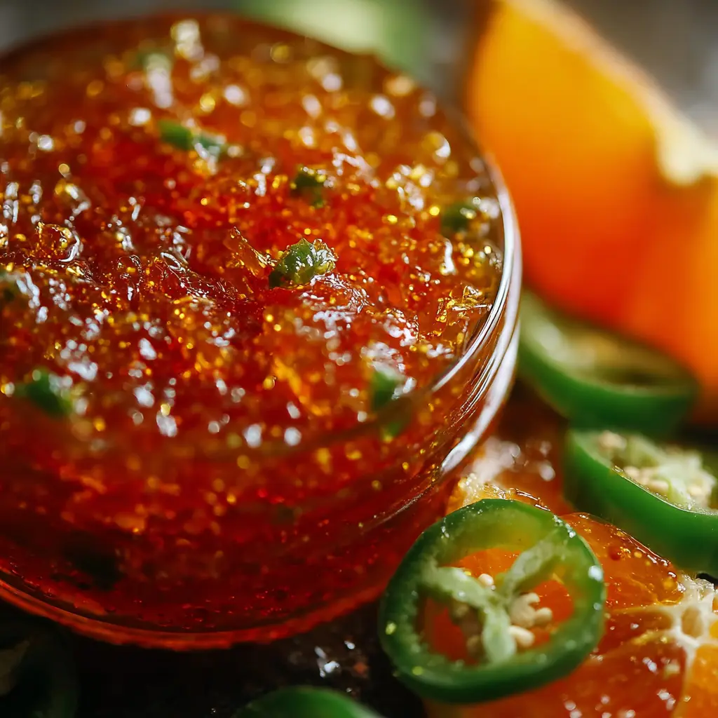 Orange Jalapeño Sunshine Jam