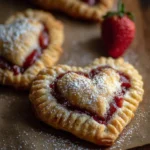 Strawberry Heart Hand Pies