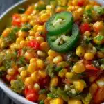 Sweet Hot Jalapeño Corn Relish