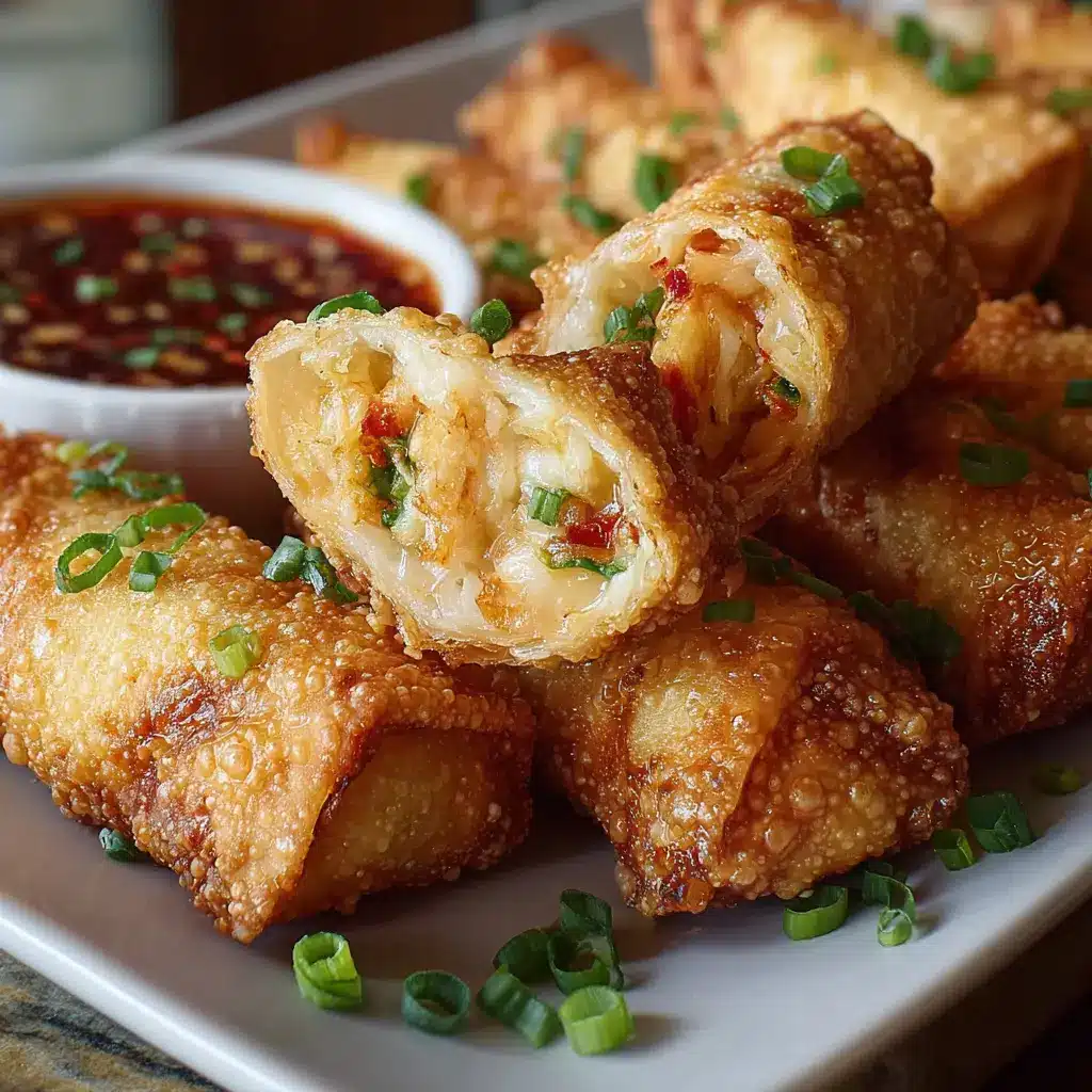 Crab Rangoon Egg Rolls