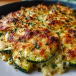 Cheesy Baked Zucchini