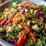 Thai Peanut Quinoa Salad