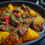 Jamaican Curry Beef with Potatoes