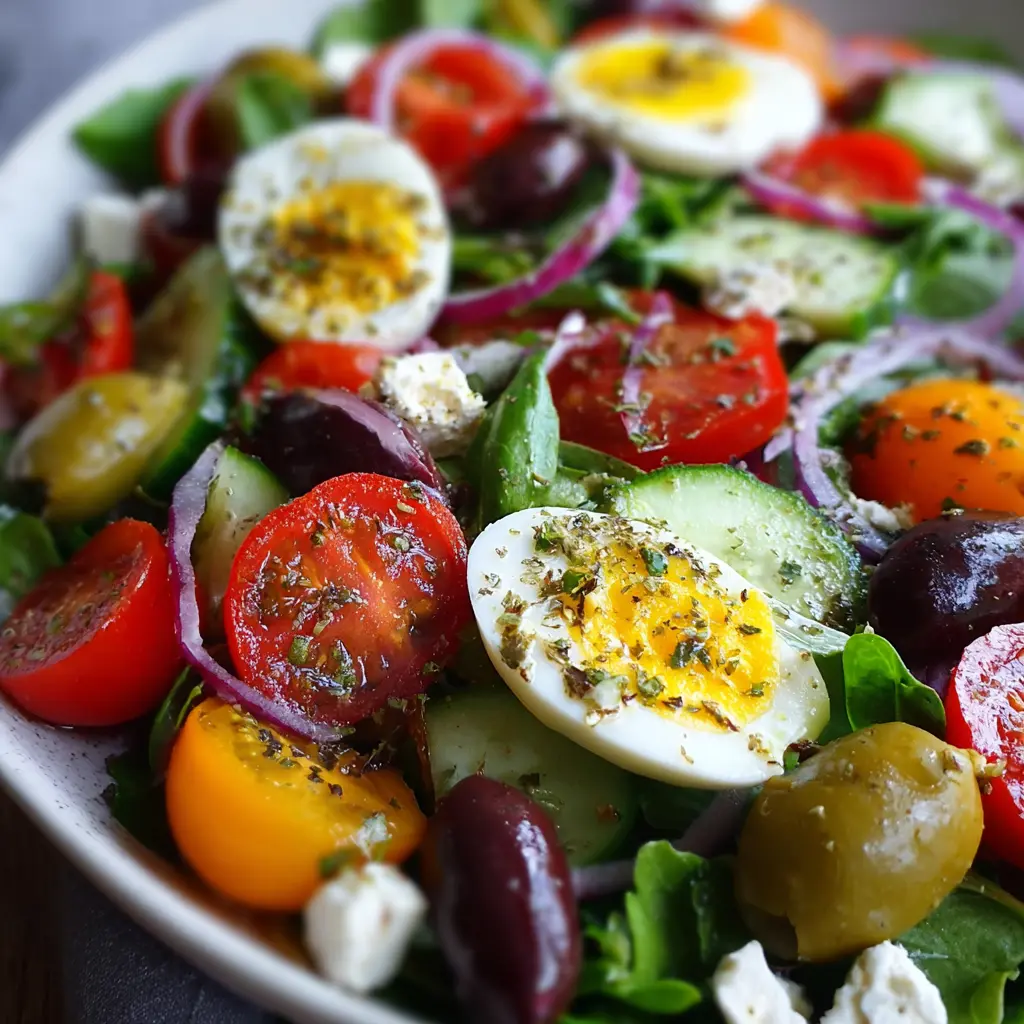 Fresh Greek Easter Salad