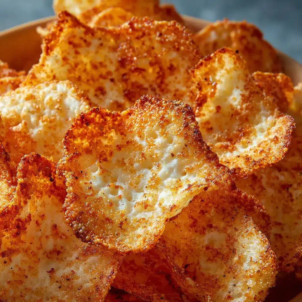 Viral Crispy Cottage Cheese Chips