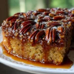 Pecan Upside-Down Cake