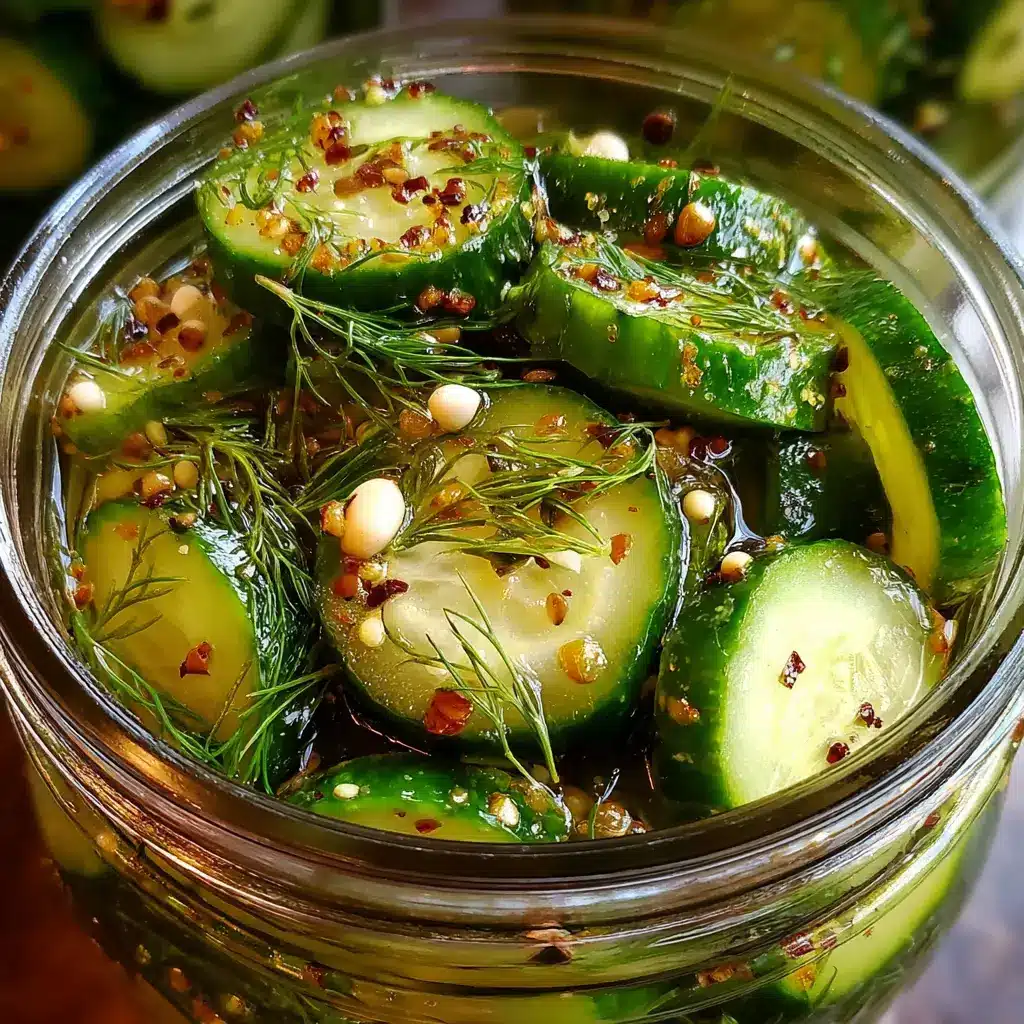 Garlic Dill Homemade Pickles