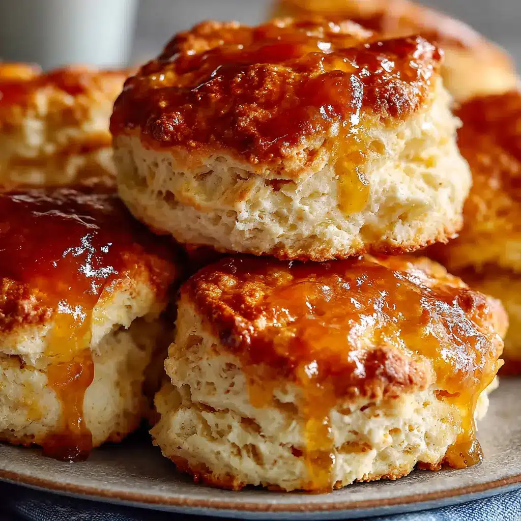 Peach Butter Swim Biscuits