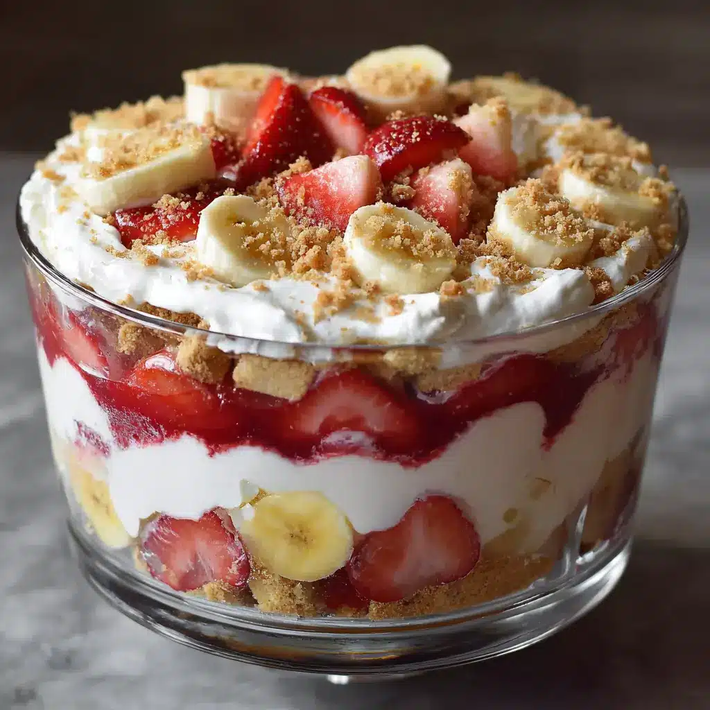 Strawberry Cheesecake Banana Pudding