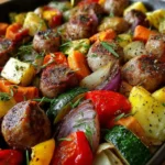 One-Pan Roasted Sausage & Veggies