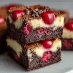 Cherry Cheesecake Brownies