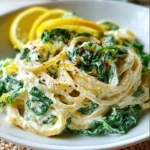 Zesty Lemon Ricotta and Spinach Pasta