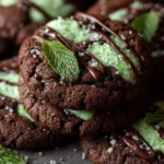 Chocolate Mint Cookies