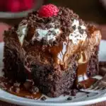 Death by Chocolate Poke Cake