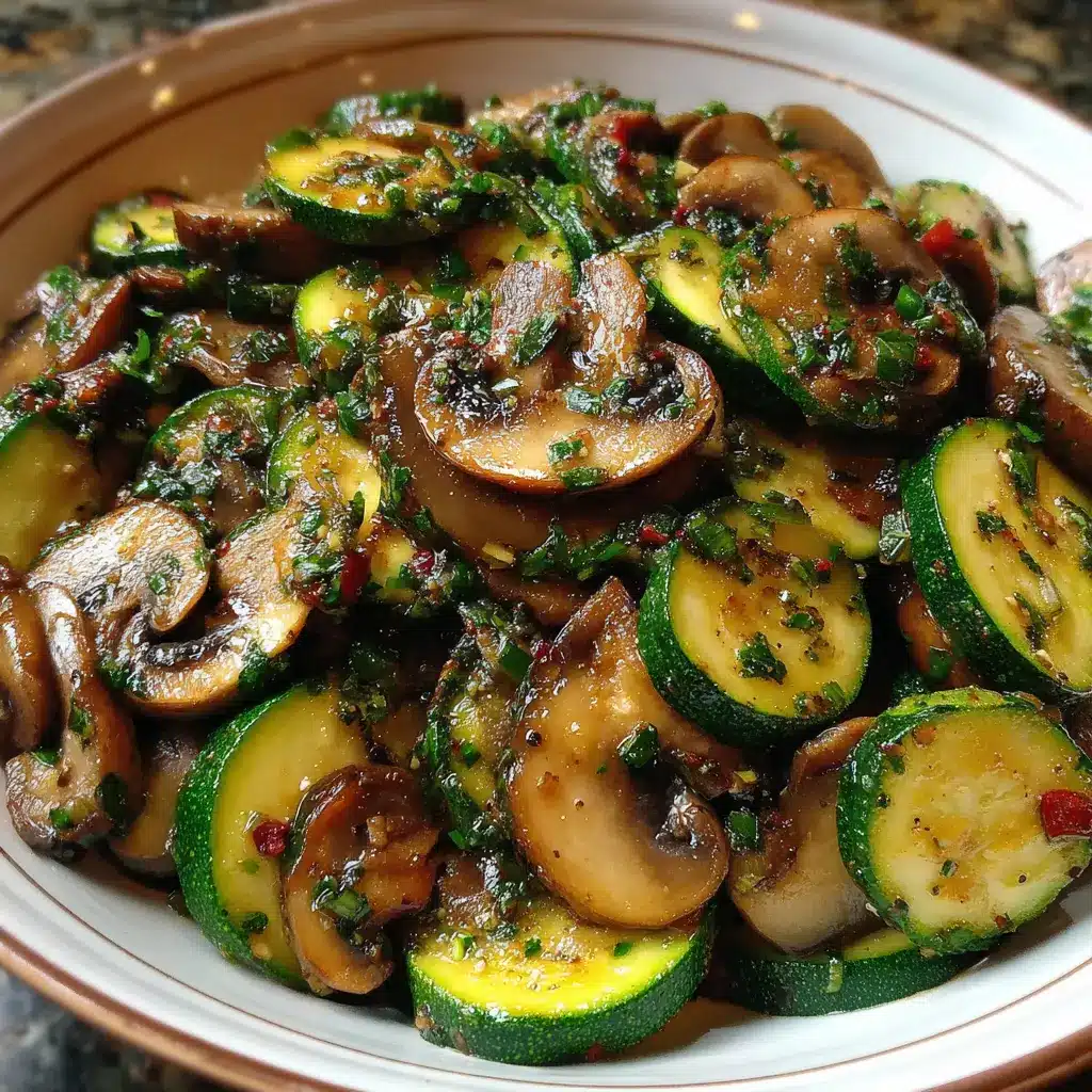 Zucchini & Mushroom Sauté
