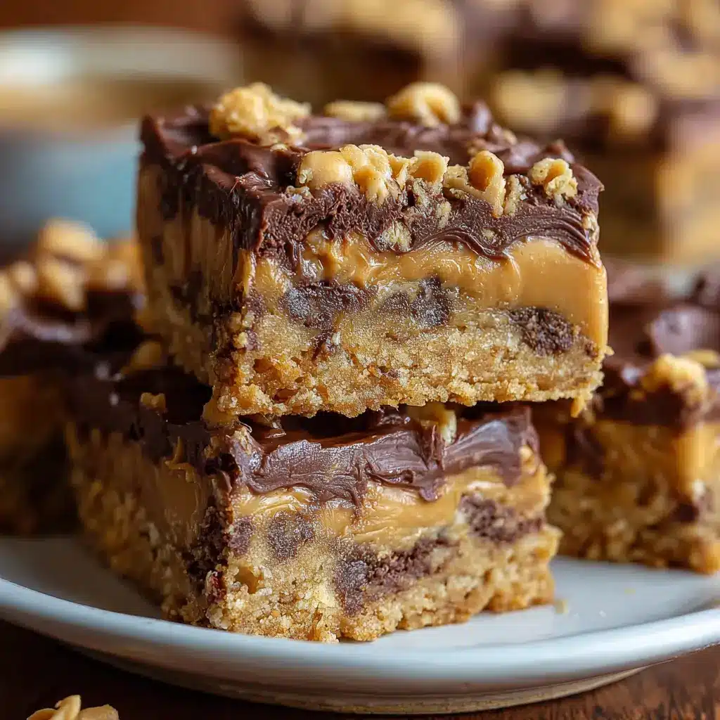 Peanut Butter Lunch Lady Cookie Bars