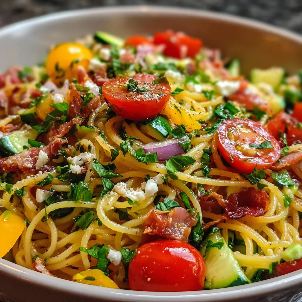 Keto Spaghetti Salad