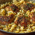 One-Pan Chicken with Buttered Noodles
