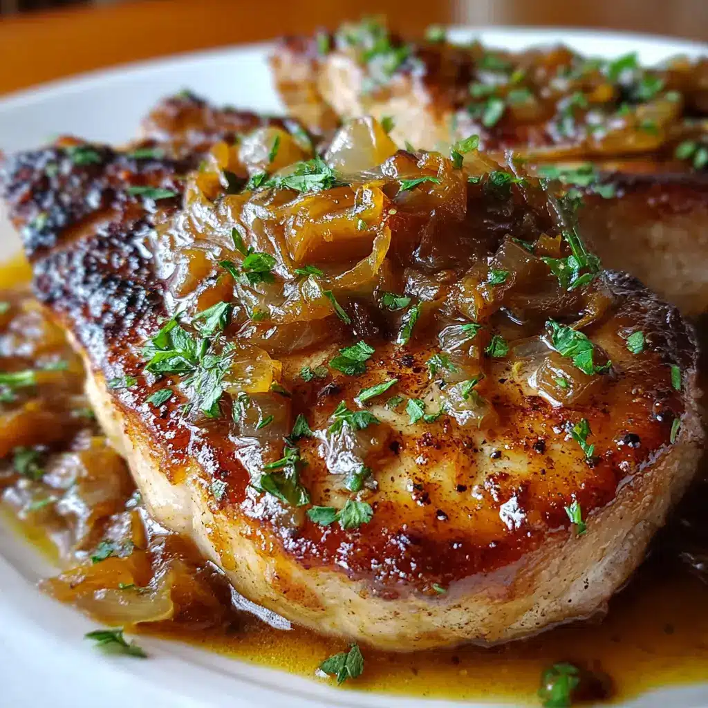 French Onion Pork Chops