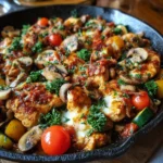 Loaded Chicken and Veggie Skillet