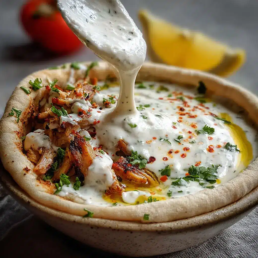 Authentic Street-Style Shawarma White Sauce