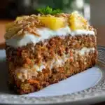 Hawaiian Carrot Pineapple Cake