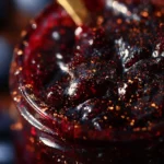 Deep, Rich Blueberry Jam with a Hint of Warm Spice