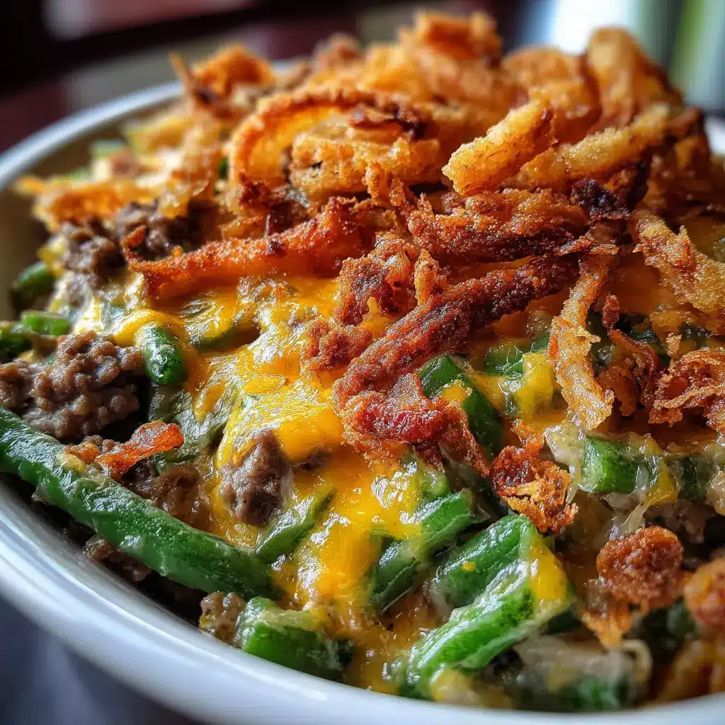 Hamburger Green Bean Casserole