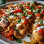 Protein Fajita Chicken Cottage Cheese Bake