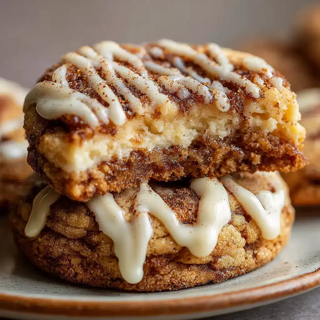 Cinnamon Roll Cheesecake Cookies