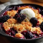 Old-Fashioned Blackberry Cobbler