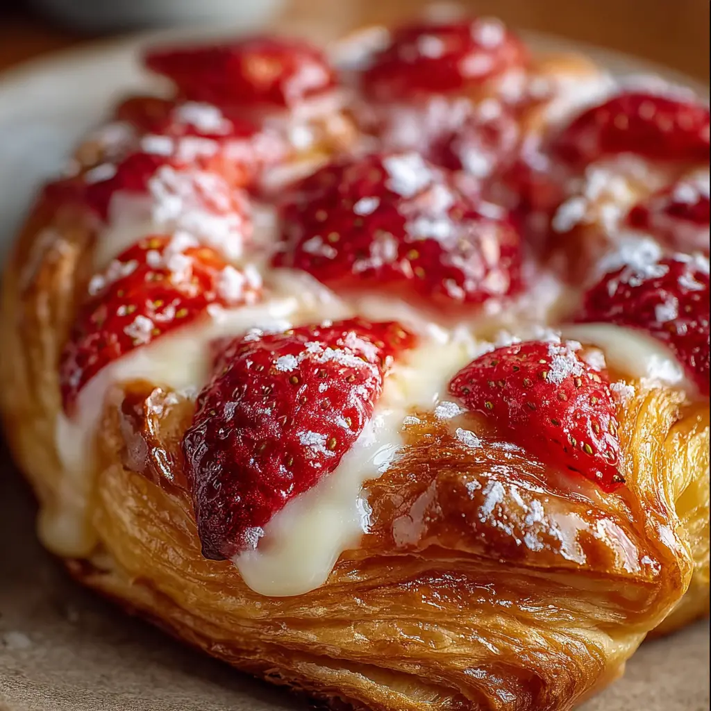 Strawberry Danish