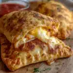 Homemade Easy Cheesy Pizza Pockets