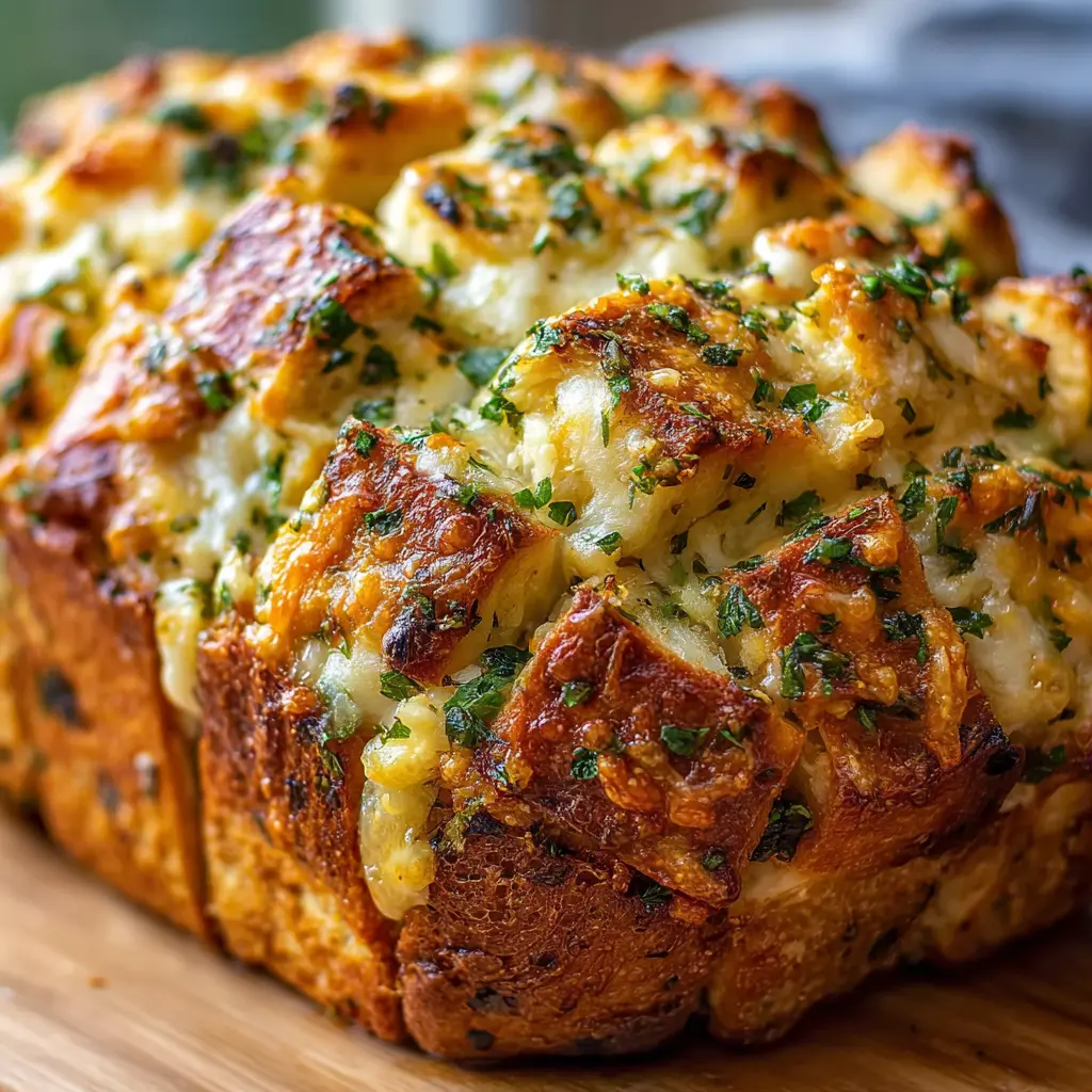 Cheesy Herb Pull-Apart Bread