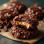 Chocolate Peanut Butter No-Bake Cookies