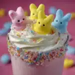 Peeps Marshmallow Easter Milkshake