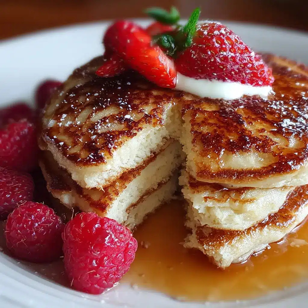 High-Protein, Low-Carb Fluffy Pancakes