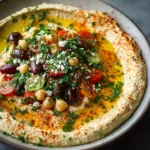 Greek Style Loaded Hummus