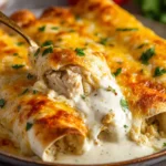 White Chicken Enchiladas